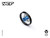 YCF 14" Front Aluminum Wheel with Brake Rotor & Sprocket for Select YCF Bikes (2024-2025) - Blue