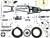 Denago MX1 Foot Pegs