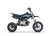 2026 SSR SR110SE Black/Blue Edition 110cc semi-automatic dirt bike
