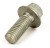 (02) Hammerhead Bolt, M8x20 Flange Bolt