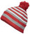 Cardinal/Heather Grey/White (69R)