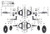(24) Tao Boulder 6" Tire Rectangle Pattern 145/70-6 (24) Tao Boulder 6" Tire Rectangle Pattern 145/70-6