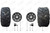 2023 Odes Junglecross 800ST-2 (Front & Rear Tires, Wheel)