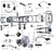 (50) Tao Rock 110 Gear Shifter Handle (50) Tao Rock 110 Gear Shifter Handle