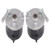 (09) Tao Rock 110 Front Drum Brake Assembly Set for 6" and 7" rim (09) Tao Rock 110 Front Drum Brake Assembly Set for 6" and 7" rim
