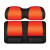 DoubleTake Veranda Front Cushion Set, Club Car DS New Style 00+ (Multiple Colors) DoubleTake Veranda Front Cushion Set, Club Car DS New Style 00+ (Multiple Colors)
