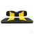 RHOX Rhino Seat Kit, Rally Black/Yellow, Club Car Tempo, Precedent 04+ RHOX Rhino Seat Kit, Rally Black/Yellow, Club Car Tempo, Precedent 04+