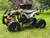 New Tao Motor D125 (Orange Edition), a youth gas-powered ATV with a vibrant orange color scheme. The ATV features a powder-coated frame, LED daytime running lights, and color-matched components like the fuel cap, hand grips, and wheel decals. The rugged 16 x 8 - 7 tires, front and rear adjustable shocks, and metal swing arm skid plate highlight its off-road capabilities. The ergonomic design, including the digital gear indicator and redesigned gear selector, ensures ease of use for young riders. Safety features like the remote wireless shut-off, speed governor, and tether kill switch are prominently displayed, making it a top choice for parents. New Tao Motor D125 (Orange Edition), a youth gas-powered ATV with a vibrant orange color scheme. The ATV features a powder-coated frame, LED daytime running lights, and color-matched components like the fuel cap, hand grips, and wheel decals. The rugged 16 x 8 - 7 tires, front and rear adjustable shocks, and metal swing arm skid plate highlight its off-road capabilities. The ergonomic design, including the digital gear indicator and redesigned gear selector, ensures ease of use for young riders. Safety features like the remote wireless shut-off, speed governor, and tether kill switch are prominently displayed, making it a top choice for parents.