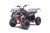The image showcases the Tao Motor D125 Youth ATV in a dynamic, off-road setting, highlighting its sleek design and vibrant color options. The ATV features a powder-coated frame, color-matched components, and new decal designs, giving it a modern and stylish appearance. The LED daytime running lights are prominently displayed, emphasizing safety and visibility. The adjustable front and rear shocks and 16-inch tires are visible, showcasing the ATV's capability to handle rough terrains. The ergonomic gear selector and digital gear indicator are also highlighted, emphasizing user-friendly controls. This image perfectly captures the D125's blend of performance, safety, and style, making it an ideal choice for young riders. The image showcases the Tao Motor D125 Youth ATV in a dynamic, off-road setting, highlighting its sleek design and vibrant color options. The ATV features a powder-coated frame, color-matched components, and new decal designs, giving it a modern and stylish appearance. The LED daytime running lights are prominently displayed, emphasizing safety and visibility. The adjustable front and rear shocks and 16-inch tires are visible, showcasing the ATV's capability to handle rough terrains. The ergonomic gear selector and digital gear indicator are also highlighted, emphasizing user-friendly controls. This image perfectly captures the D125's blend of performance, safety, and style, making it an ideal choice for young riders.