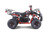The image showcases the Tao Motor D125 Youth ATV in a dynamic, off-road setting, highlighting its sleek design and vibrant color options. The ATV features a powder-coated frame, color-matched components, and new decal designs, giving it a modern and stylish appearance. The LED daytime running lights are prominently displayed, emphasizing safety and visibility. The adjustable front and rear shocks and 16-inch tires are visible, showcasing the ATV's capability to handle rough terrains. The ergonomic gear selector and digital gear indicator are also highlighted, emphasizing user-friendly controls. This image perfectly captures the D125's blend of performance, safety, and style, making it an ideal choice for young riders. The image showcases the Tao Motor D125 Youth ATV in a dynamic, off-road setting, highlighting its sleek design and vibrant color options. The ATV features a powder-coated frame, color-matched components, and new decal designs, giving it a modern and stylish appearance. The LED daytime running lights are prominently displayed, emphasizing safety and visibility. The adjustable front and rear shocks and 16-inch tires are visible, showcasing the ATV's capability to handle rough terrains. The ergonomic gear selector and digital gear indicator are also highlighted, emphasizing user-friendly controls. This image perfectly captures the D125's blend of performance, safety, and style, making it an ideal choice for young riders.