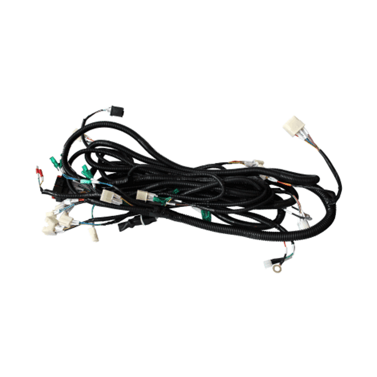 2.04.0893 WIRE HARNESS FOR NEW DASH BOARD WITH 9″ TOUCHSCREEN
On your purchase from Evolution Electric Vehicle, Evolution is your source for most extensive selection of golf cart parts and accessories in the industry.
Apply to (Vehicle Type):
CLASSIC 2/4 PLUS PRO
FORESTER 4 PLUS
TURFMAN 200 2.04.0893 WIRE HARNESS FOR NEW DASH BOARD WITH 9″ TOUCHSCREEN
On your purchase from Evolution Electric Vehicle, Evolution is your source for most extensive selection of golf cart parts and accessories in the industry.
Apply to (Vehicle Type):
CLASSIC 2/4 PLUS PRO
FORESTER 4 PLUS
TURFMAN 200