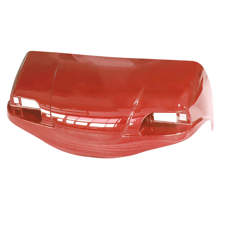 2.03.0027-06 PT FRONT COWL, RED COLOR

On your purchase from Evolution Electric Vehicle, Evolution is your source for most extensive selection of golf cart parts and accessories in the industry.

Apply to (Vehicle Type）：

CLASSIC 2/4
CARRIER 6/8
FORESTER 4/6
TURFMAN 200/1000
