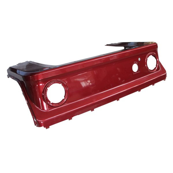 2.03.1574-5 FRONT BAFFLE FOR REAR COWL, FLAMENCO RED