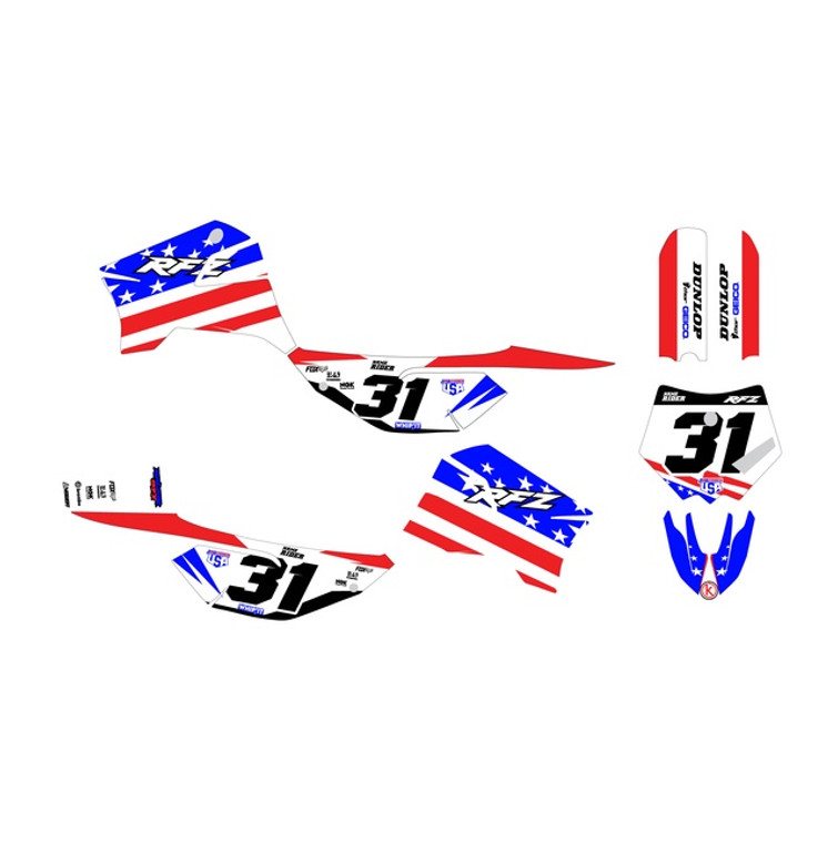 Graphics Kit For Apollo RFZ X4-X6 X14-X19 (2016-2023) Usa Series Graphics Kit For Apollo RFZ X4-X6 X14-X19 (2016-2023) Usa Series