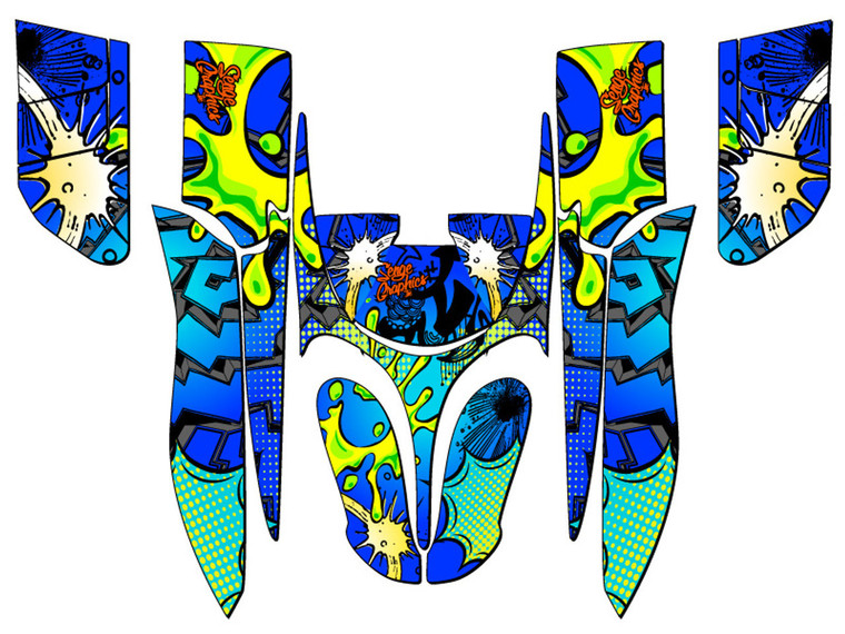 Graphic Kit For Yamaha 120 ZANY Series