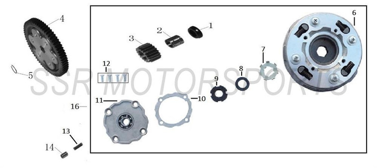 SPLINED LOCKNUT M14X1
A01282-09-00