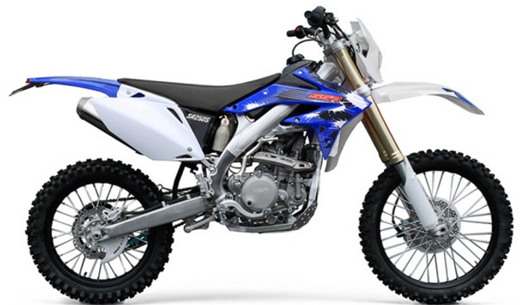 (SR250S) Full Parts Schematic (2016-2018)