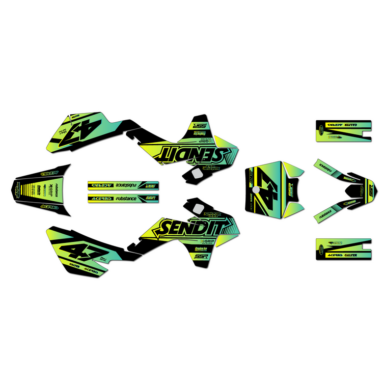 SSR Graphics Kit (2018 & Newer Plastics) Fresh Series SSR Graphics Kit (2018 & Newer Plastics) Fresh Series