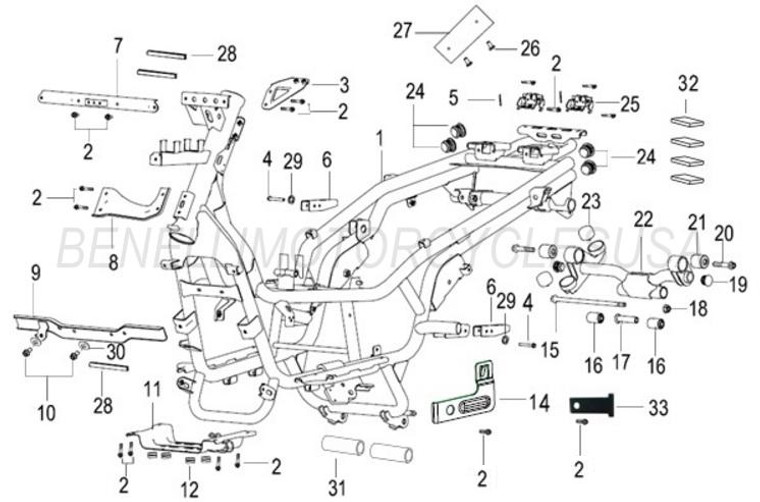Benelli Zafferano Frame (Free Shipping)