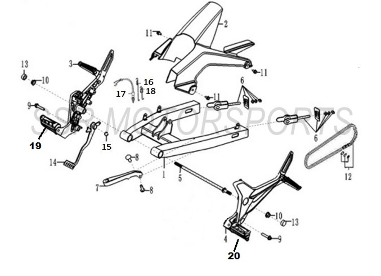 SSR Razkull Swing Arm (Free Shipping) SSR Razkull Swing Arm (Free Shipping)