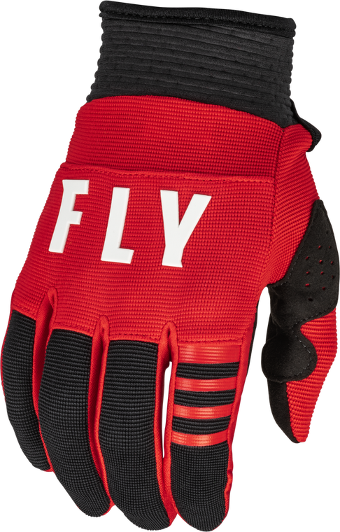 FLY RACING YOUTH F-16 GLOVES RED/BLACK YL (Free Shipping)