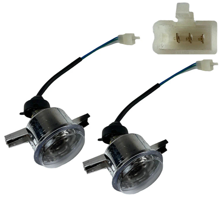 Headlights for Kayo Fox/Storm 70 ATV (Pair)