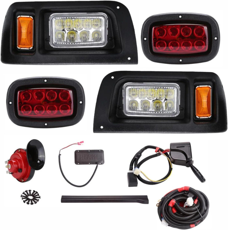 Light Kit LED Headlight And Taillight For Club Car DS