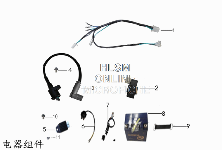 2022 Kayo TT125 Electrical 2022 Kayo TT125 Electrical