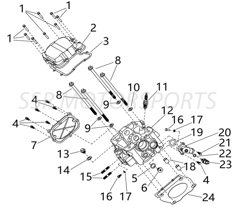 Cylinder Head, Head Gasket, Cylinder Head Cover Gasket (Free Shipping) Cylinder Head, Head Gasket, Cylinder Head Cover Gasket (Free Shipping)