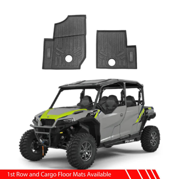 SMARTLINER   Custom   Fit   Rugged   Rubber   Floor   Liners   For   2019-2023   Polaris   General   XP   4   1000 SMARTLINER   Custom   Fit   Rugged   Rubber   Floor   Liners   For   2019-2023   Polaris   General   XP   4   1000