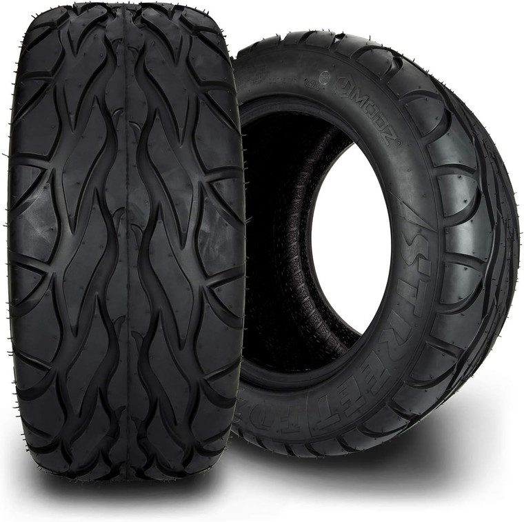 MODZ® Street Fox 23x10-R14 Radial DOT Golf Cart Tire Street Low Profile (4-Ply) - Set of Two