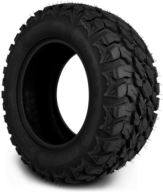 MODZ® Gripz 22x10-12 Golf Cart Tire All-Terrain 12" (4-Ply) - Single