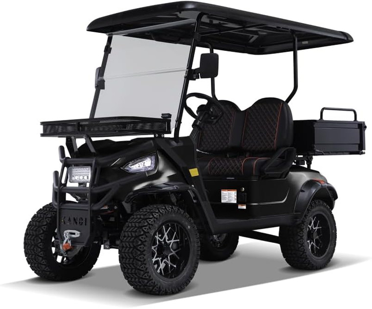 Kandi America 2 Passenger Electric Cart with Powerful 5,000-Watt Electric Motor – Electric Work Vehicle with Dump bin – Electric ATV UTV – Heavy Duty Cart – Electric Passenger Cruiser - EV Kandi America 2 Passenger Electric Cart with Powerful 5,000-Watt Electric Motor – Electric Work Vehicle with Dump bin – Electric ATV UTV – Heavy Duty Cart – Electric Passenger Cruiser - EV