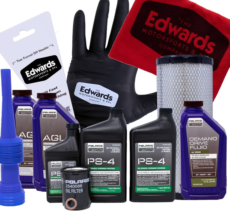 Oil Change Kit fit 2016-2023 Polaris General 1000 Side x Side with Air Filter