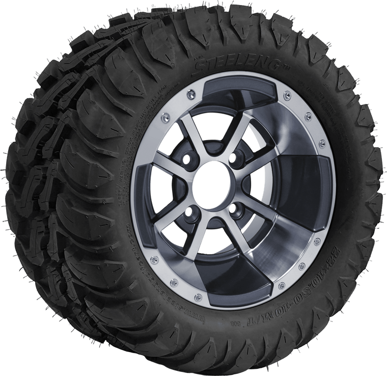 10″ Storm Trooper Machined/Gunmetal Wheel