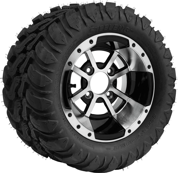 10″ Storm Trooper Machined/Black Wheel