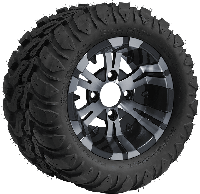 10″ Vampire Machined/Gunmetal Wheel