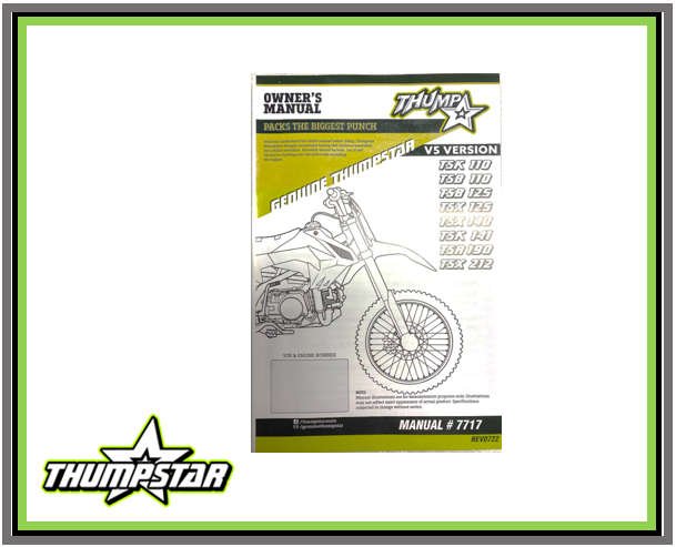 Owners Manual | TSK110, TSB 110, TSB 125, TSX 125, TSX 140, TSK 141E, TSR140, TSR 190, TSX 212