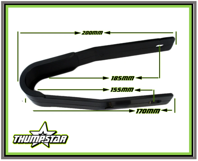 Black Chain Slider for Thumpstar TSC 125