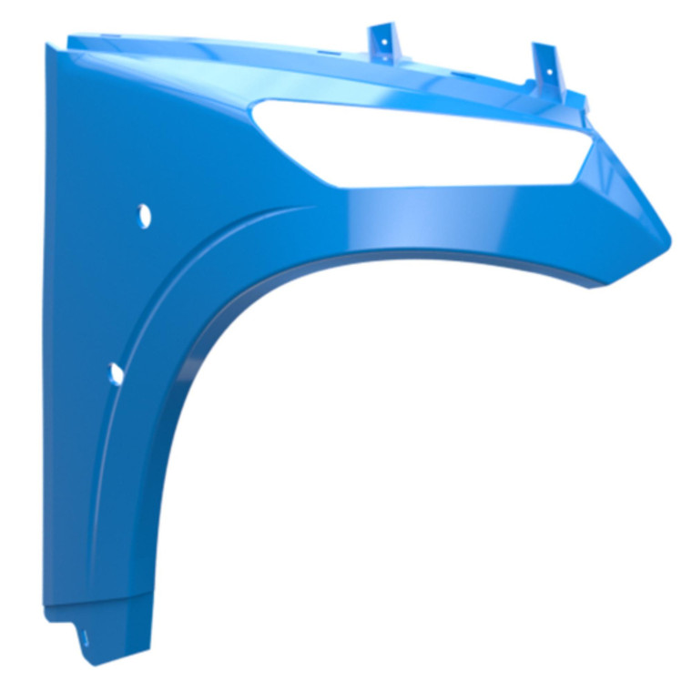 MadJax XSeries Storm Bolt Blue Passenger Side Fender Cowl MadJax XSeries Storm Bolt Blue Passenger Side Fender Cowl