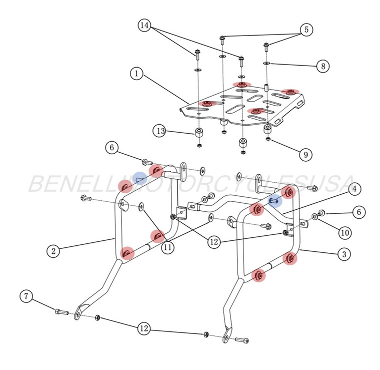 BENELLI EVO TOPCASE VER. 2