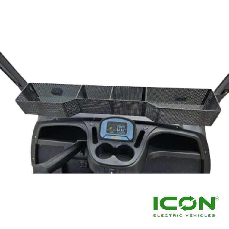 Inner Storage Basket for ICON Golf Carts Fits Years 2019-2023
