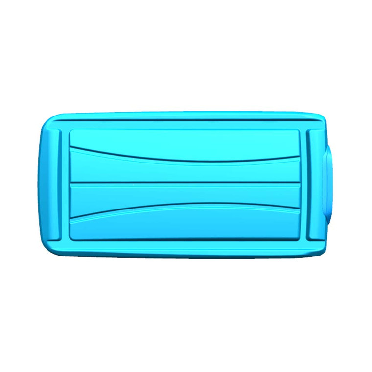 CANOPY ASSEMBLY FOR D-MAX FOUR SEATER, SKY BLUE