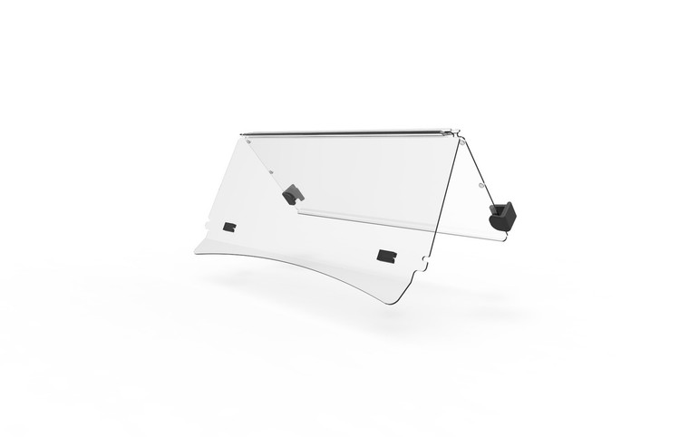 EZ-GO TXT Clear Folding Windshield - 2014 and Up