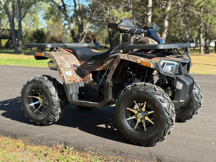 “Denago Mudhawk 200 Camo fully assembled or crate option”