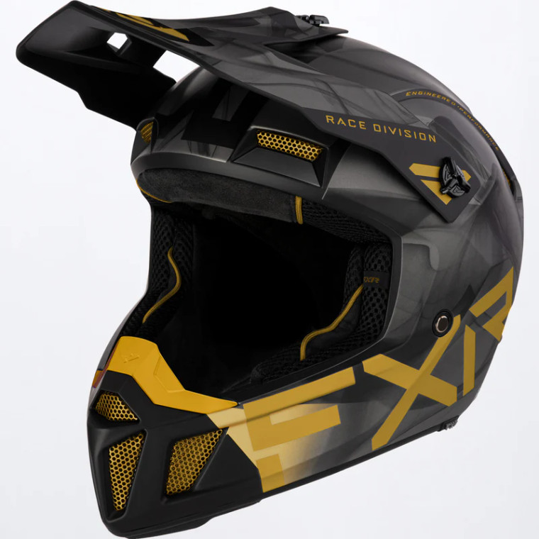 Clutch Smoke Helmet Gold