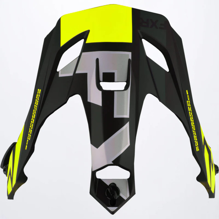 Torque X Evo Helmet Peak Hi Vis