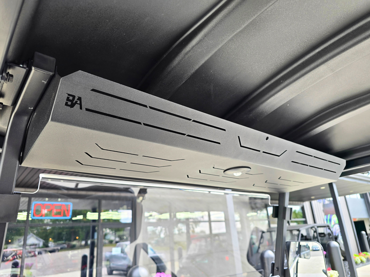 Denago Nomad Overhead Storage Console with Magnetic LED Dome Light