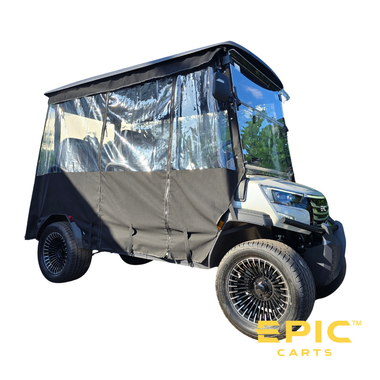 Sunbrella Enclosure for EPIC E40FX Golf Carts