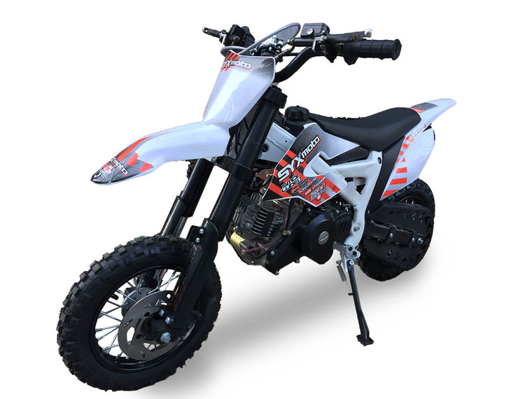 “SYX MOTO PAD60-1 off-road pit bike front angle”